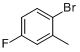 CAS:452-63-1_2-溴-5-氟甲苯的分子结构