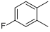 CAS:452-64-2_3,4-二甲基氟苯的分子结构