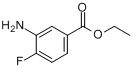 CAS:455-75-4_3-氨基-4-氟苯甲酸乙酯的分子结构