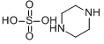 CAS:4554-26-1_哌嗪硫酸盐的分子结构