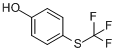 CAS:461-84-7_4-(三氟甲硫基)苯酚的分子结构