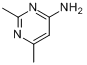 CAS:461-98-3_4-氨基-2,6-二甲基嘧啶的分子结构