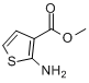 CAS:4651-81-4_2-氨基噻吩-3-羧酸甲酯的分子结构