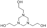 CAS:4719-04-4_羟乙基六氢均三嗪的分子结构