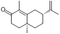 CAS:473-08-5_alpha-香附酮的分子结构