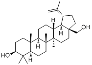 CAS:473-98-3_白桦脂醇的分子结构