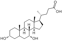 CAS:474-25-9_鹅去氧胆酸的分子结构