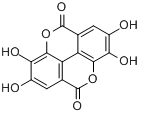 CAS:476-66-4_鞣花酸的分子结构
