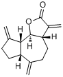 CAS:477-43-0_去氢木香内酯的分子结构
