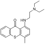 CAS:479-50-5_硫坎酮的分子结构