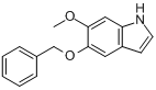 CAS:4790-04-9_5-苄氧基-6-甲氧基吲哚的分子结构