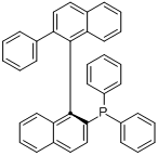 CAS:479079-13-5_S-(+)-1,1'-联萘-2'-苯基-2-二苯膦的分子结构