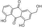 CAS:481-72-1_芦荟大黄素的分子结构