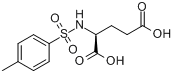 CAS:4816-80-2_N-(4-甲基苯磺酰基)-L-谷氨酸的分子结构
