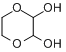 CAS:4845-50-5_2,3-二羟基-1,4-二氧杂环己烷的分子结构