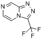 CAS:486460-20-2_3-三氟甲基-1,2,4-三唑并[4,3-a]吡嗪的分子结构