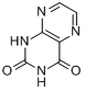 CAS:487-21-8_2,4-二羟基蝶啶的分子结构
