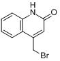 CAS:4876-10-2_溴甲基喹啉酮的分子结构