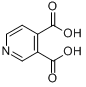 CAS:490-11-9_3,4-吡啶二羧酸的分子结构