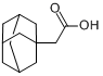 CAS:4942-47-6_1-金刚烷乙酸的分子结构