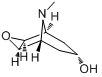 CAS:498-45-3_东莨菪醇的分子结构