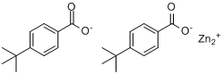 CAS:4980-54-5_4-(1,1-二甲基乙基)苯甲酸锌盐的分子结构