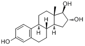 CAS:50-27-1_雌三醇的分子结构