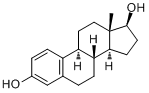 CAS:50-28-2_雌二醇的分子结构