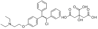 CAS:50-41-9_枸橼酸氯米芬的分子结构