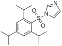 CAS:50257-40-4_1-(2,4,6-三异丙基苯基磺酰)咪唑的分子结构
