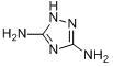 CAS:503-88-8_3,5-二氨基-1,2,4-三氮唑的分子结构