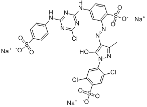 CAS:50662-99-2_活性嫩黄K-6G的分子结构