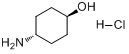 CAS:50910-54-8_反式-4-氨基环己醇盐酸盐的分子结构