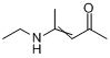 CAS:50967-59-4_4-乙氨基-3-戊烯-2-酮的分子结构