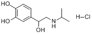 CAS:51-30-9_盐酸异丙肾上腺素的分子结构