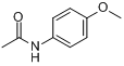 CAS:51-66-1_4'-甲氧基乙酰苯胺的分子结构