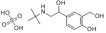 CAS:51022-70-9_硫酸沙丁胺醇的分子结构