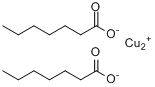 CAS:5128-10-9_庚酸铜盐的分子结构