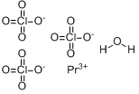 CAS:51411-03-1_三高氯酸镨的分子结构
