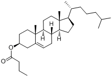 CAS:521-13-1_胆固醇丁酸酯的分子结构