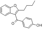 CAS:52490-15-0_2-丁基-3-(4-羟基苯甲酰基)苯并呋喃的分子结构