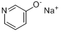 CAS:52536-09-1_3-羟基吡啶钠盐的分子结构