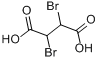 CAS:526-78-3_2,3-二溴丁二酸的分子结构
