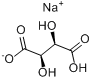 CAS:526-94-3_酒石酸氢钠(一水)的分子结构