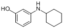 CAS:5269-05-6_3-环己氨基苯酚的分子结构
