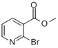 CAS:52718-95-3_2-溴-3-吡啶甲酸甲酯的分子结构