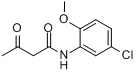 CAS:52793-11-0_乙酰乙酰-2-甲氧基-5-氯苯胺的分子结构