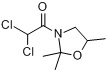 CAS:52836-31-4_2,2,5-三甲基-3-二氯乙酰基恶唑烷的分子结构