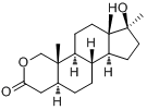 CAS:53-39-4_氧甲氢龙的分子结构