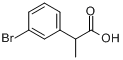 CAS:53086-52-5_2-(3-溴苯基)丙酸的分子结构